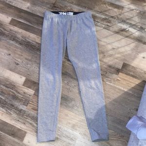 gray nike leggings